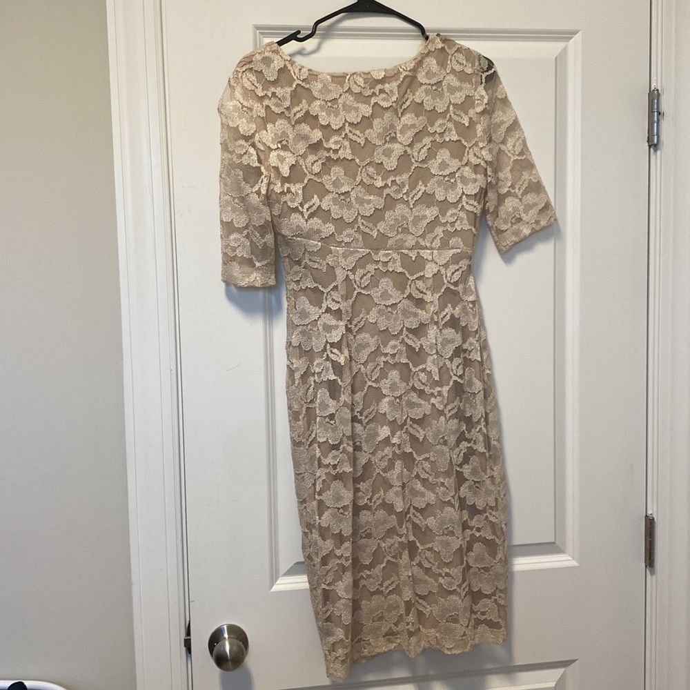 White Bridal Shower Dress - Picture 3 of 4